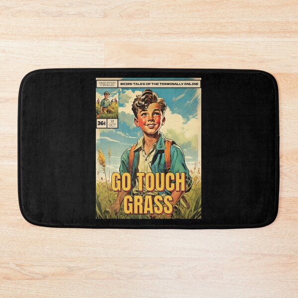 Item preview, Go Touch Grass - Vintage Retro Comic Book Cover Art Style designed and sold by thecatcouch.