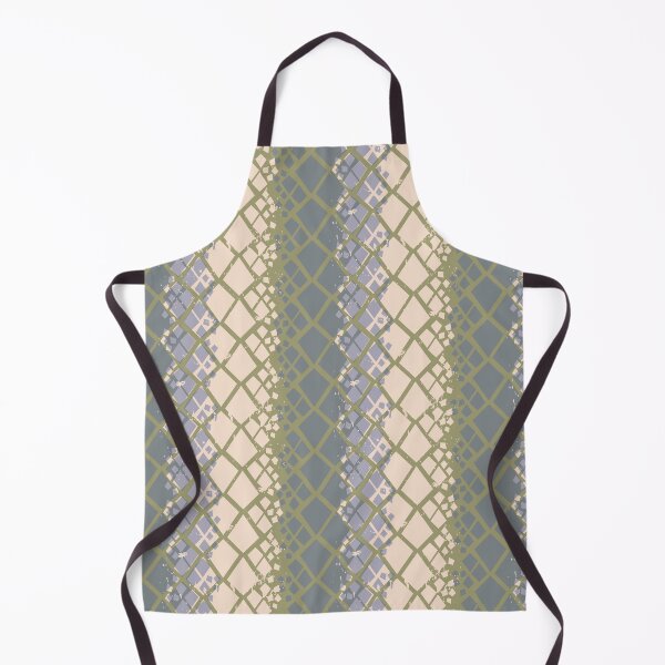 Item preview, Snake Skin Animal Pattern in pastel green and grey designed and sold by BrankaPD.