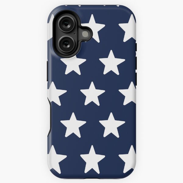 Item preview, Navy Blue and White Americana Stars designed and sold by cateandrainn.