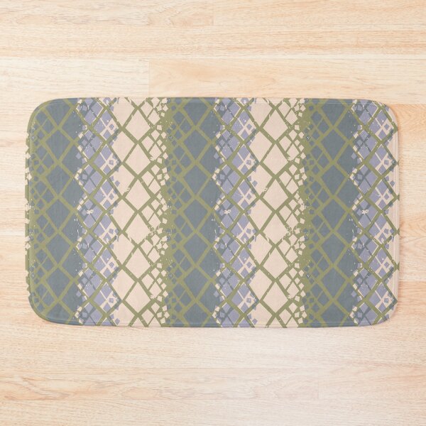 Item preview, Snake Skin Animal Pattern in pastel green and grey designed and sold by BrankaPD.