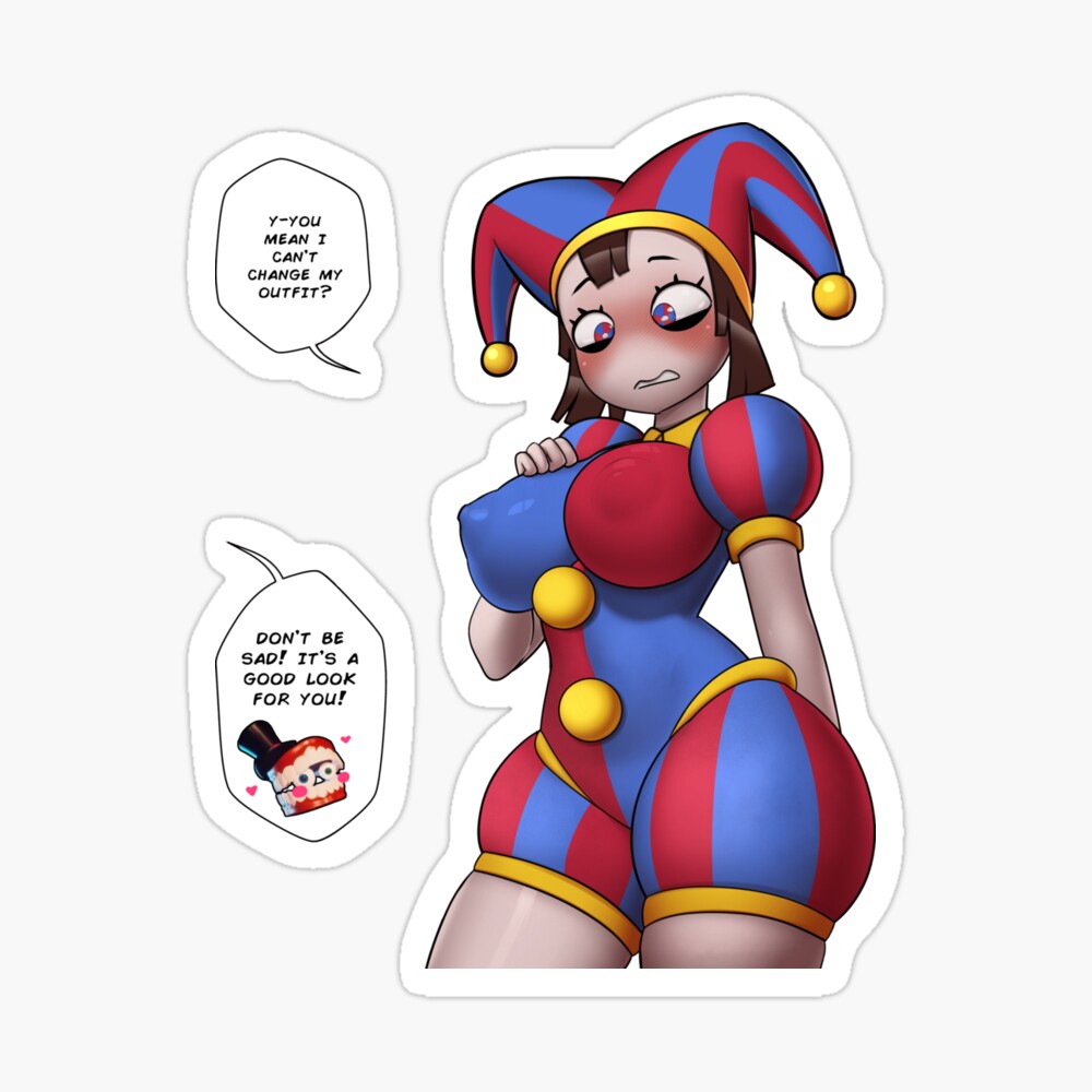 Pomni [The Amazing Digital Circus] Soft NSFW + Speech Bubbles | Journal