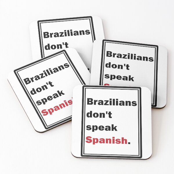 Item preview, Brazilians don't speak Spanish designed and sold by CreateHouse.