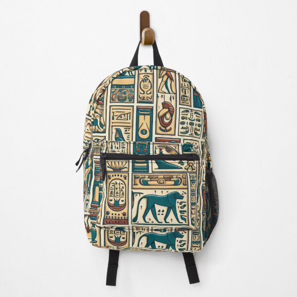 Item preview, Egyptian Hieroglyph Pattern Tile designed and sold by Doddlaix.