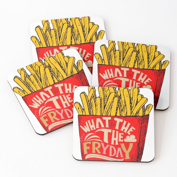 Item preview, WHAT THE FRYDAY French fries designed and sold by 71Lion.