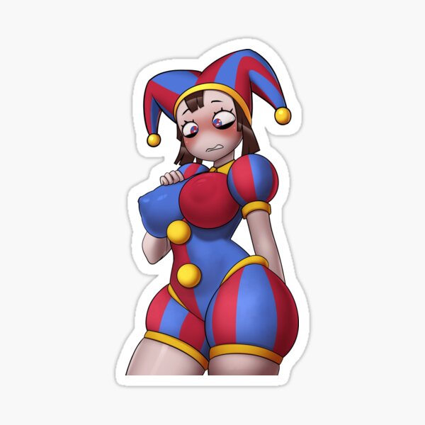 Pomni The Amazing Digital Circus Cute And Sexy Pomni Soft Nsfw Sticker For Sale By 5022