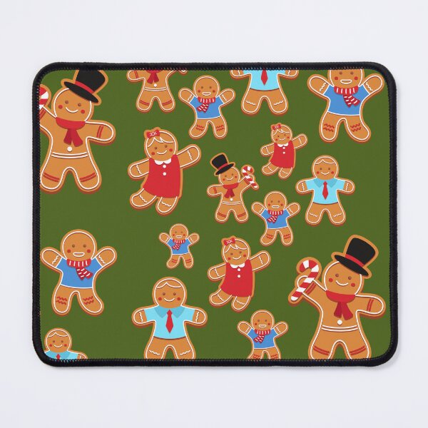 Item preview, christmas gingerbread men designed and sold by BuyMeifYouLike.