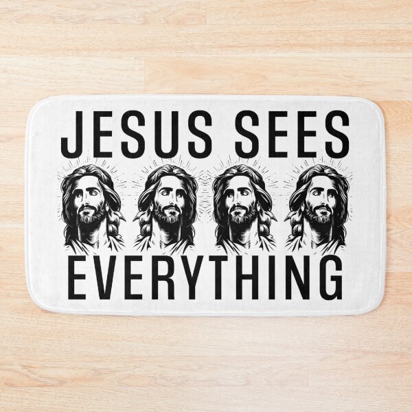 Item preview, JESUS SEES EVERYTHING designed and sold by 4dasoul.