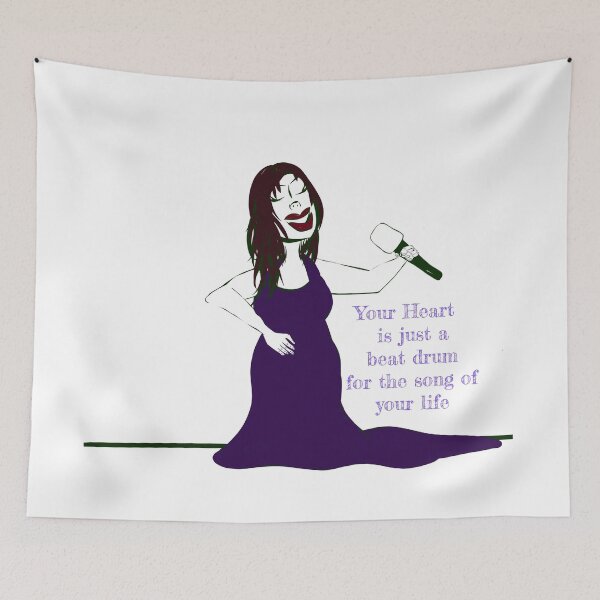 Item preview, singer cartoon designed and sold by MadmyrtleDesign.