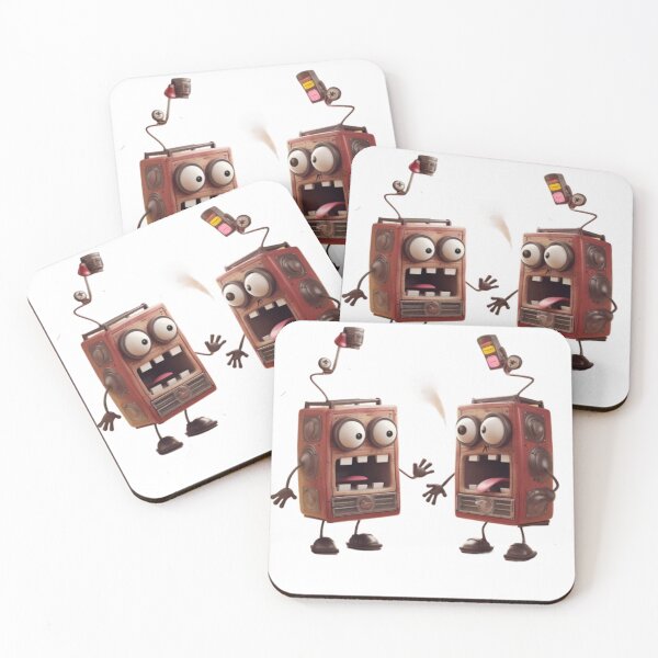 Item preview, Animated two speakers playing designed and sold by paoloKing.