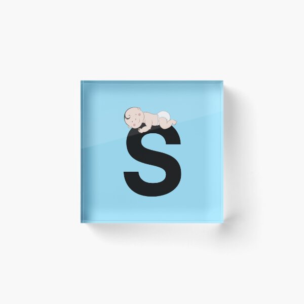 Item preview, baby alphabet letter s designed and sold by alimsahinoglu.