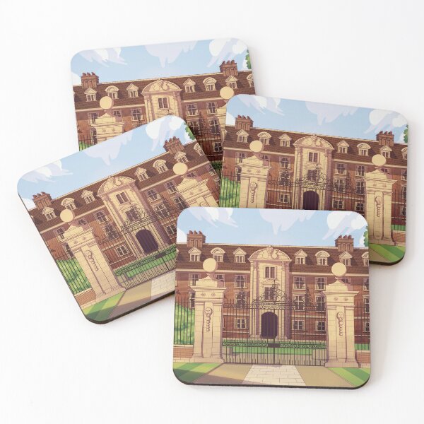 Item preview, St Catharine's College Cambridge University Colourful Illustration designed and sold by drawingcam.