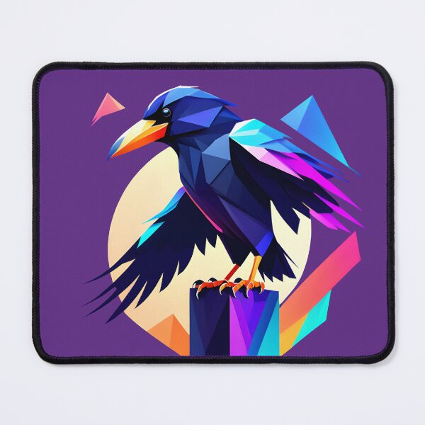 Item preview, Low Poly Raven designed and sold by Devo07.