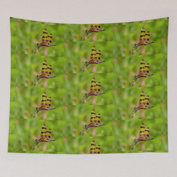 Item preview, Dragonfly Lovers: Halloween Pennant ~ Jigsaw Puzzle ~ Decorate Your Home With Wall Art, Metal Art, Wall Clock, Tapestry, Comforter, Throw Blanket, Throw Pillow, Shower Curtain & More designed and sold by MoreEZUSA-Here.
