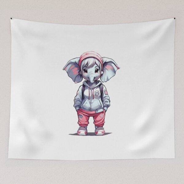 Item preview, Endangered Animals, Elephant: Rochelle designed and sold by KnoClothingCo.