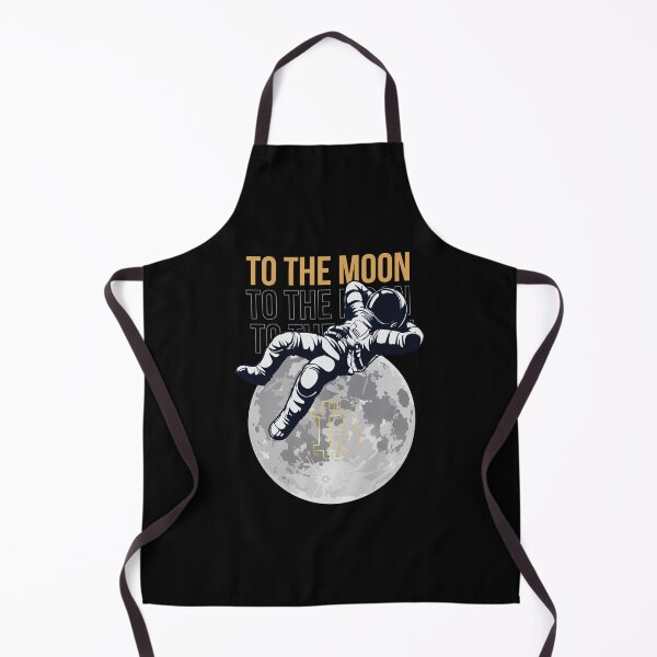 Item preview, Reaching the moon after buying bitcoin designed and sold by Bitcoinfan.
