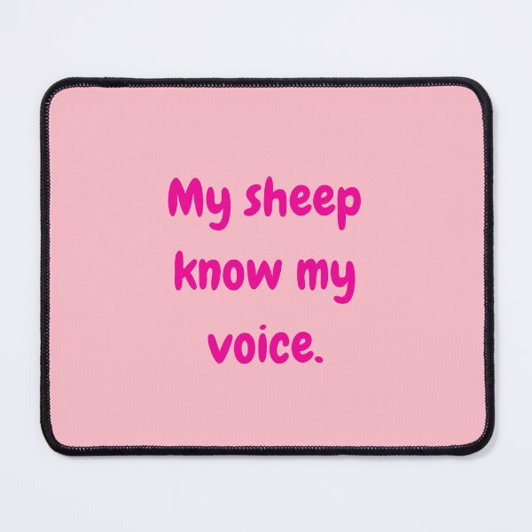Item preview, My sheep know my voice. designed and sold by Holynight.