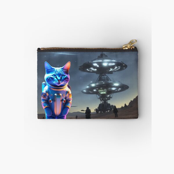 Item preview, Cat Ufo Selfie, Cat Selfie With Flying Saucer Funny Cat designed and sold by Mayalogo.
