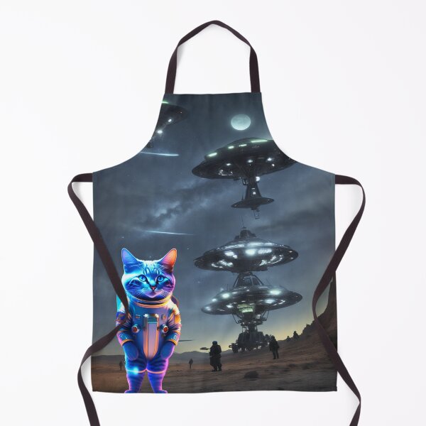 Item preview, Cat Ufo Selfie, Cat Selfie With Flying Saucer Funny Cat designed and sold by Mayalogo.