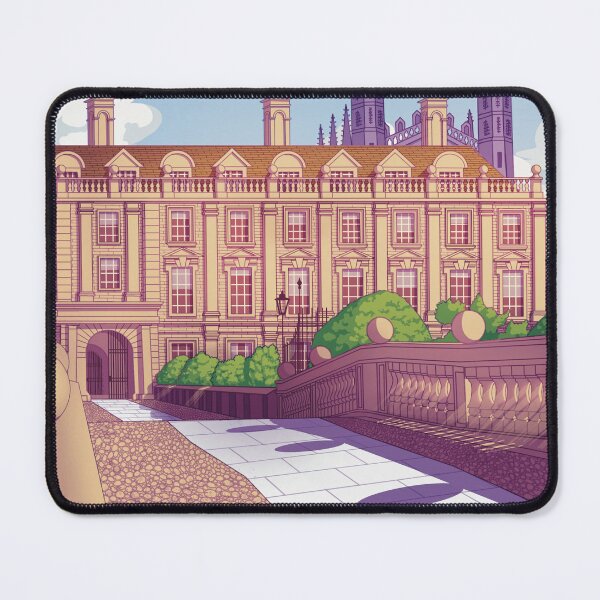 Item preview, Clare College Cambridge University Colourful Illustration designed and sold by drawingcam.