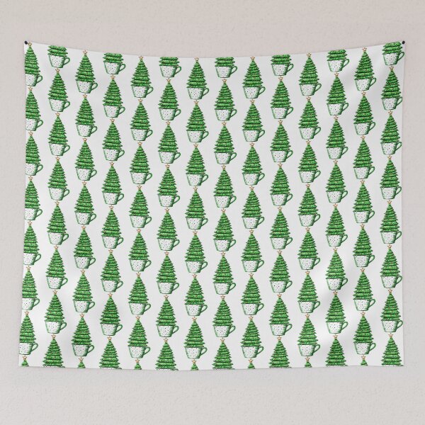 Item preview, Xmas Tree in Tea Cup designed and sold by MagicColorPrint.