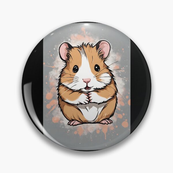 Item preview, Adorable Hamster Art: A Furry Friend for Life designed and sold by FunArtDesigns00.
