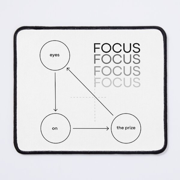 Item preview, Focus eyes on the prize work job office lifestyle designed and sold by Rukyta.