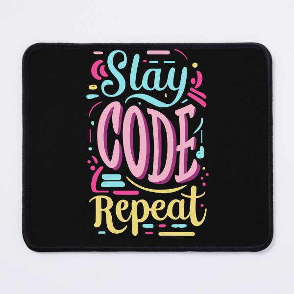 Item preview, Code Queen: Slay, Code, Repeat – The Programmer's Mantra designed and sold by Arienrod's Designs.