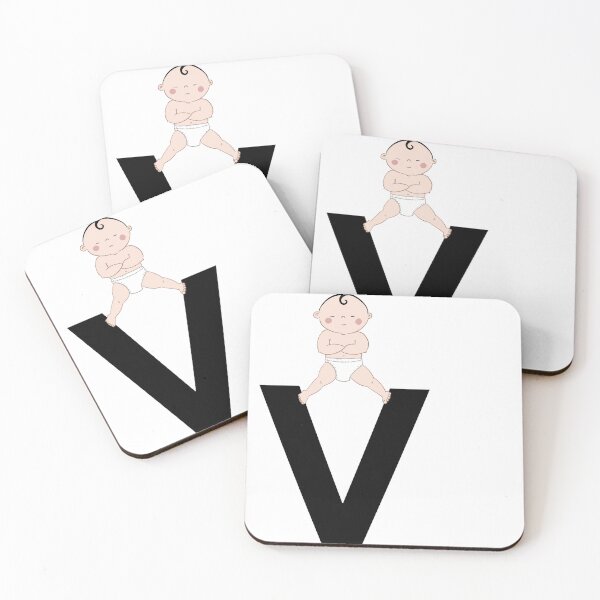 Item preview, baby alphabet letter v designed and sold by alimsahinoglu.