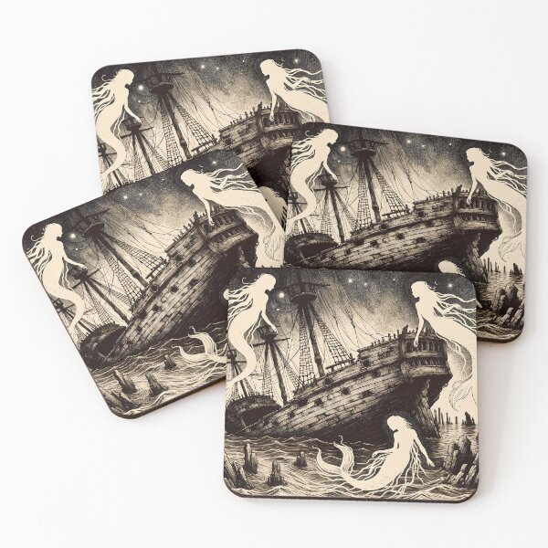 Item preview, Sirens' Call under the Starlit Sky designed and sold by PictorialWhimsy.