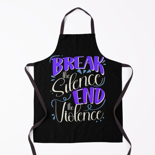Item preview, Break the Silence End the Violence, Domestic Violence Awareness designed and sold by orangeblue21.