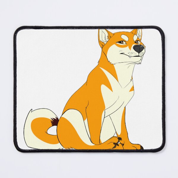 Item preview, Shiba Inu (Red) Sticker designed and sold by CosmicFatality.