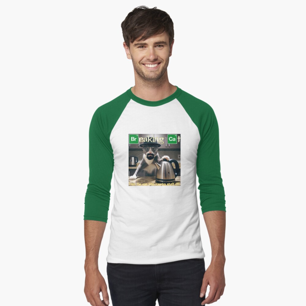 Item preview, Baseball ¾ Sleeve T-Shirt designed and sold by DJALCHEMY.