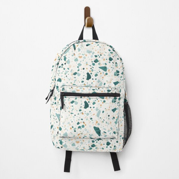 Item preview, Natural Terrazzo Teal Pattern designed and sold by peachculture.