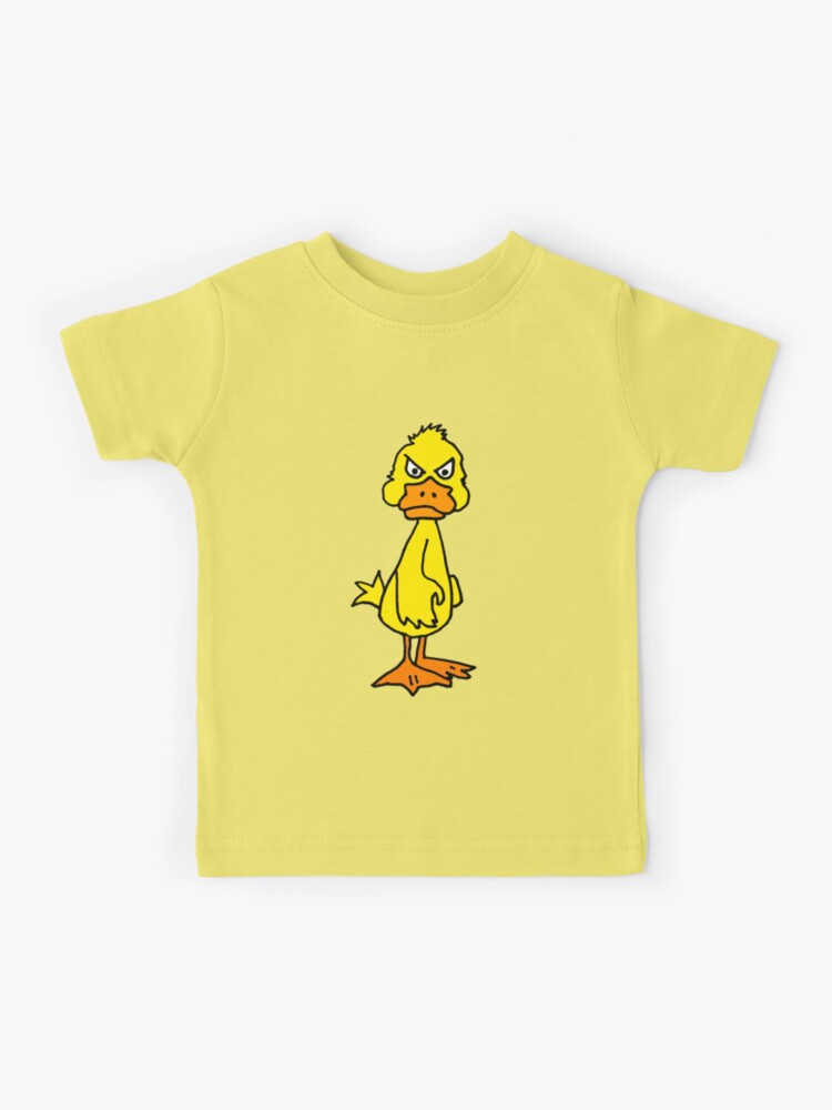 Cute Gold Cheese Duck Yellow and White Shirt