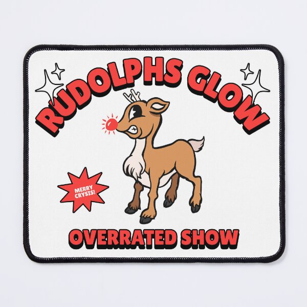 Item preview, Anti Christmas "Rudolph's Glow" T-Shirt designed and sold by InfiniteWear.