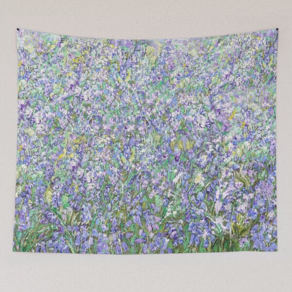Item preview, English bluebell field oil painting  designed and sold by SelenePaintings .