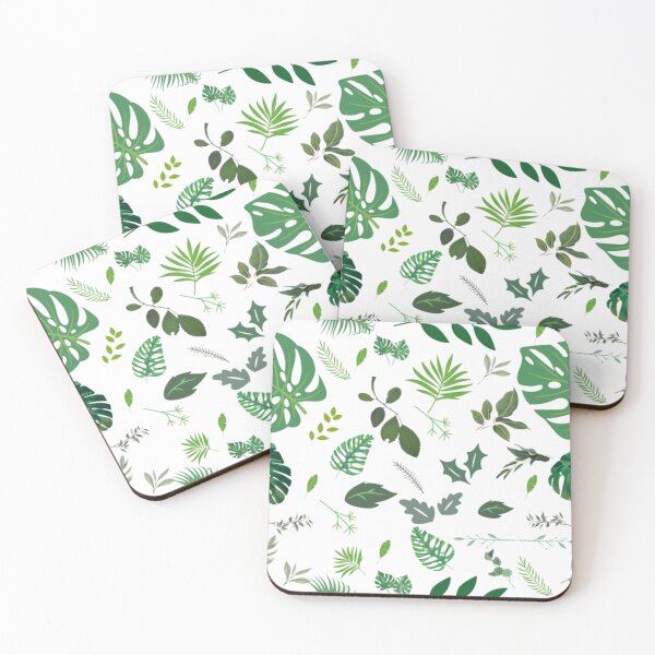 Item preview, Green leaves pattern designed and sold by Mario-Martinez.
