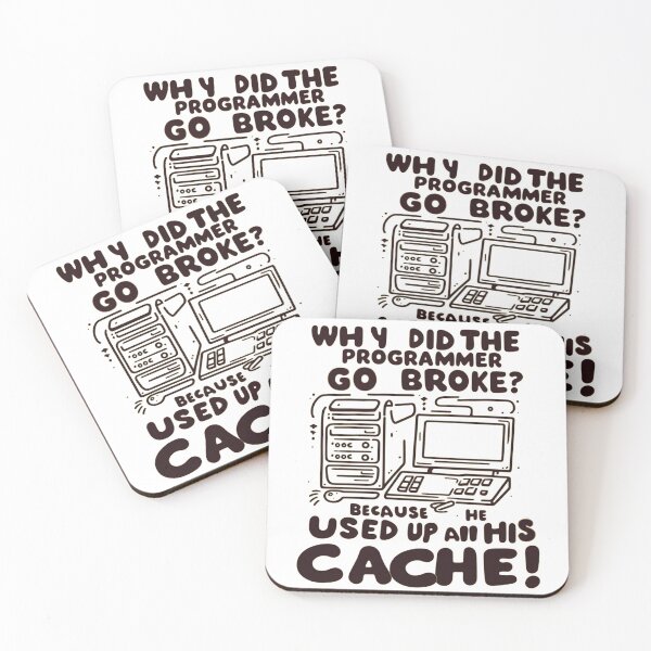 Item preview, Why Did The Programmer Go Broke? designed and sold by Gulyabani.