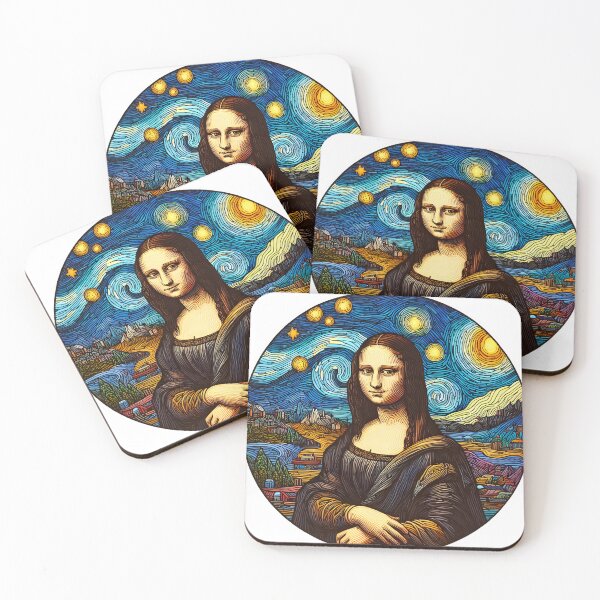 Item preview, Van Gogh's Mona Lisa designed and sold by Eeksla.