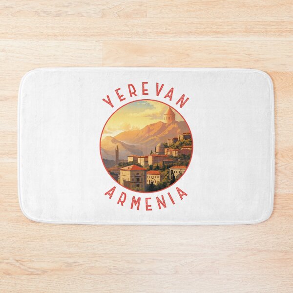Item preview, Yerevan Armenia Retro Distressed Circle designed and sold by KrisSidDesigns.