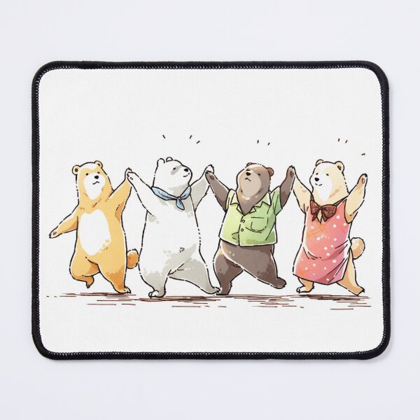 Item preview, Four Dancing Bears designed and sold by jenmountainen.