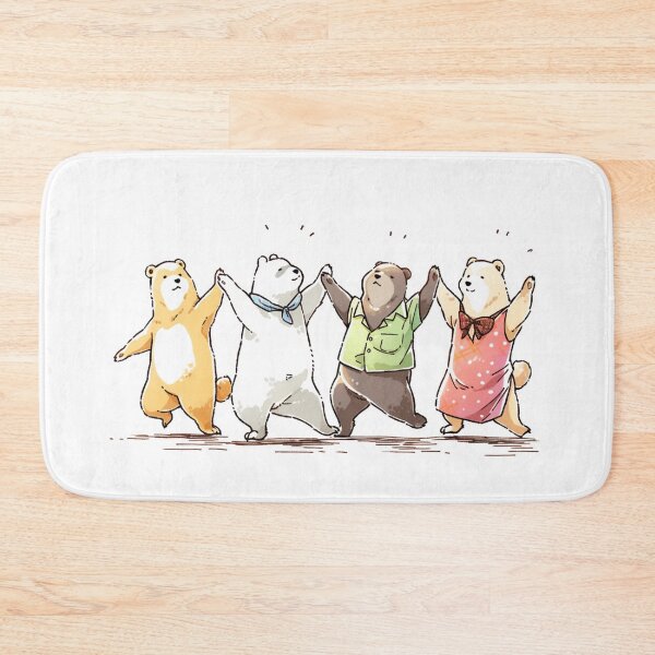 Item preview, Four Dancing Bears designed and sold by jenmountainen.