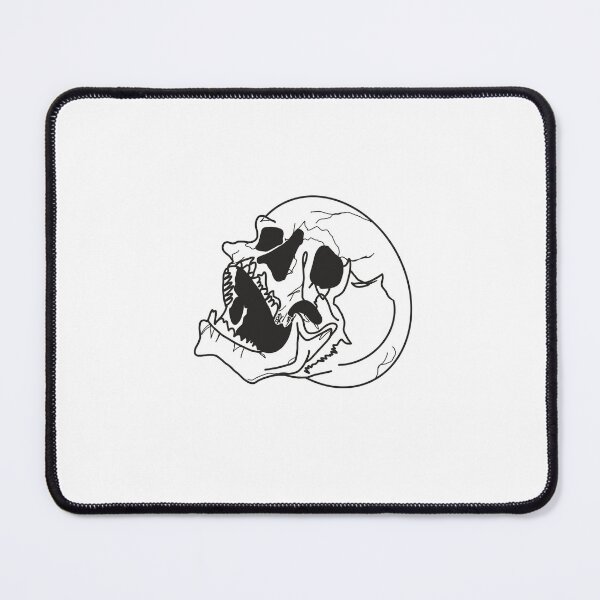 Item preview, Black Skull Outline designed and sold by Gingerxtine.