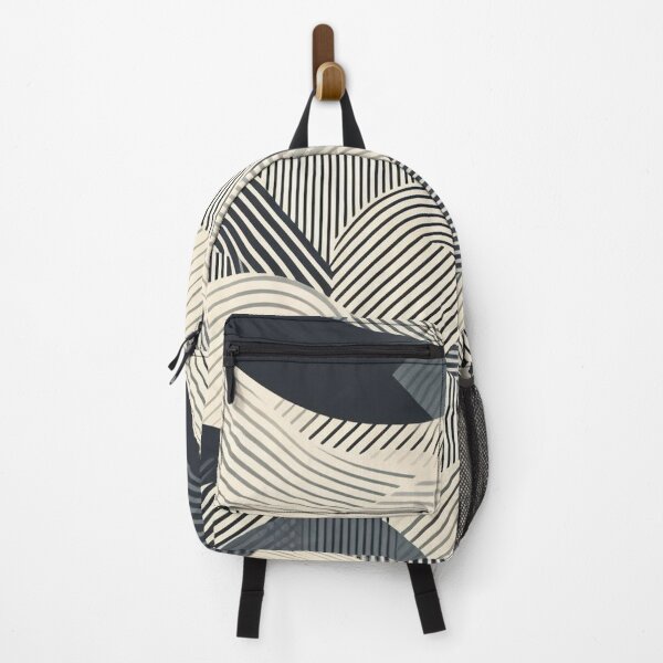 Item preview, Stripes and waves designed and sold by blackwhiteblue.