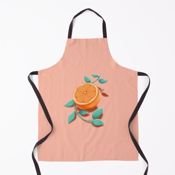 Item preview, Juicy Orange with Leaves - Realist Fruit designed and sold by LJArtworkDesign.