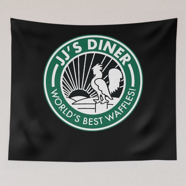 Item preview, JJ&39;s Diner - World&39;s Best Waffles designed and sold by madrigaltipha.