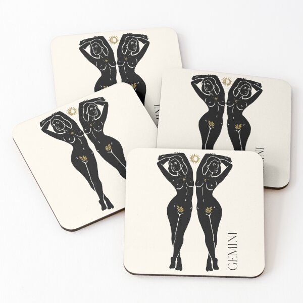Item preview, Gemini Zodiac Sign Sensual Woman Body designed and sold by dk-design85.