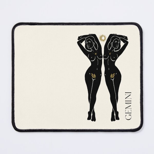 Item preview, Gemini Zodiac Sign Sensual Woman Body designed and sold by dk-design85.