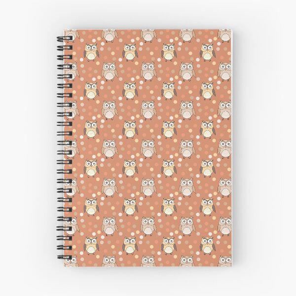 Item preview, Autumn Pastel Owls Pattern designed and sold by Creacats.