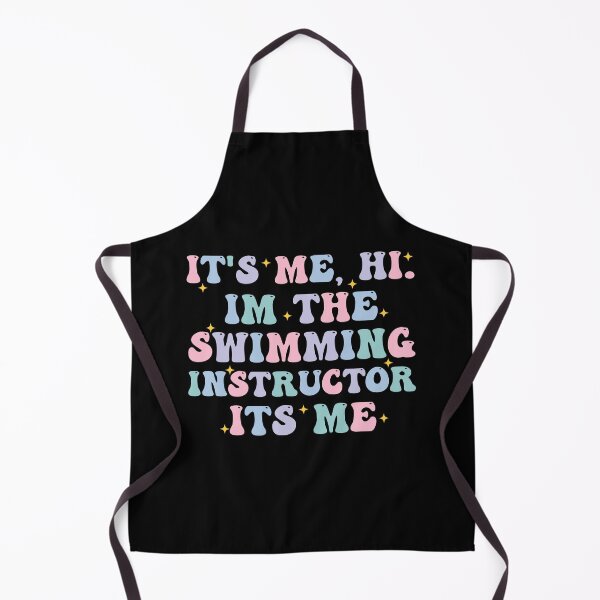 Item preview, It's Me Hi I'm The Swimming Instructor It's Me Funny Swimer designed and sold by Amineharoni.